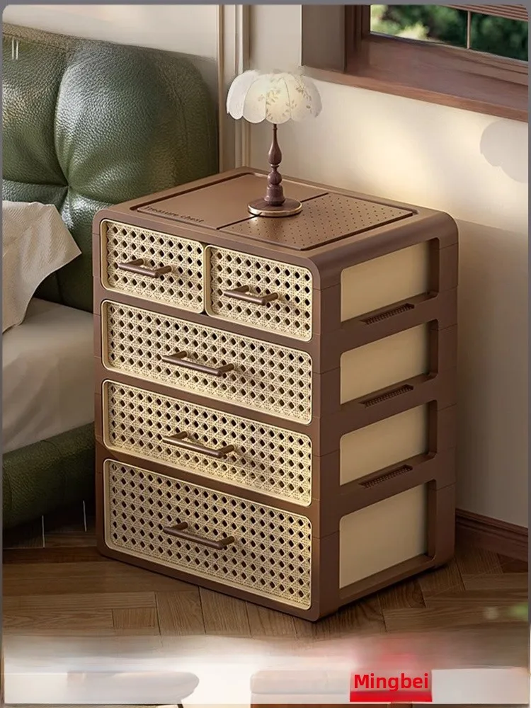 

Японский многослойный шкаф для хранения Cheei: органайзер для одежды в спальню, пластиковый контейнер для домашнего использования