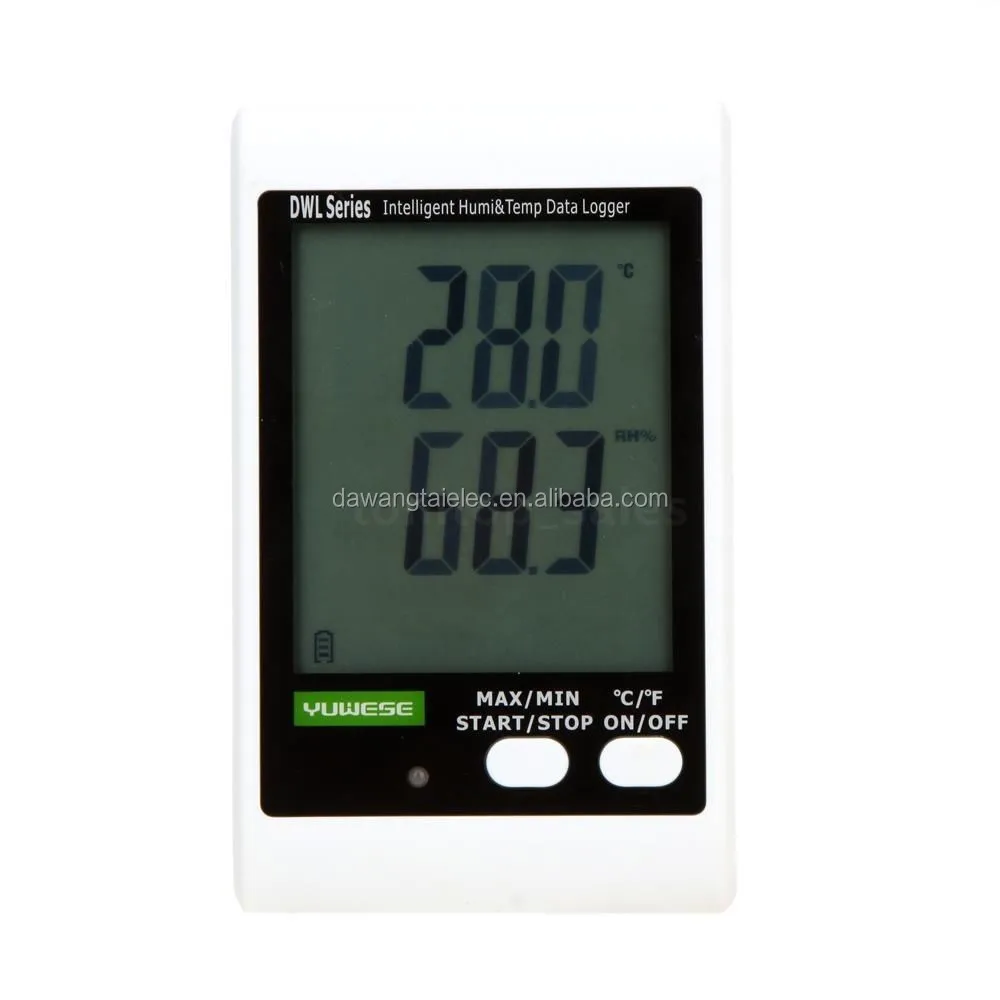 DWL-20 LCD Digital Temperature Humidity Data Recorder Logger Thermometer Hygrometer USB