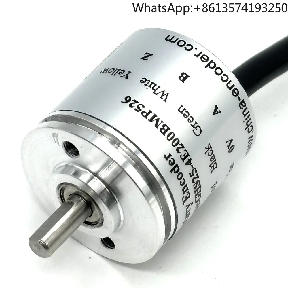 

GHS25 Series Mini Incremental Encoder 25mm Outer 4mm Shaft 100-1024ppr Miniature Speed Rotary Pulse Encoder