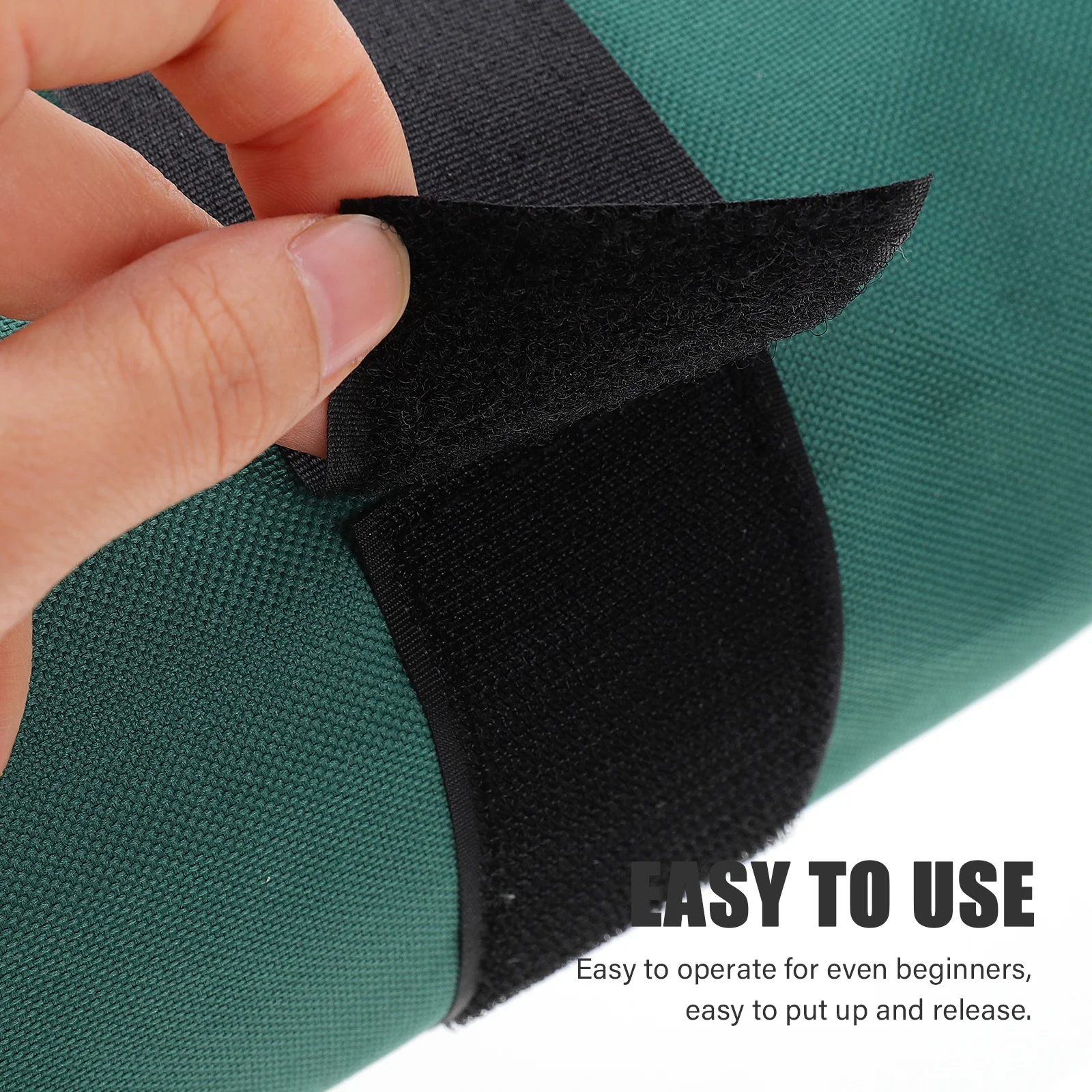 

2Pcs Outdoor Tent Sandbags Dark Green Heavy Duty Oxford Cloth Strong Stitching Weight Bag Fixing Tool Easy Use for Camping
