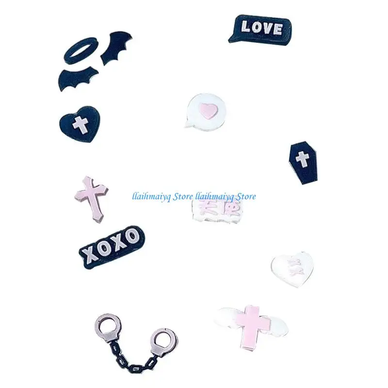 573B Halloween Mold Shaker Resin Mold Fillers Silicone Shaker Filling Mold for DIY Jewelry Making,Pendant,Keychain