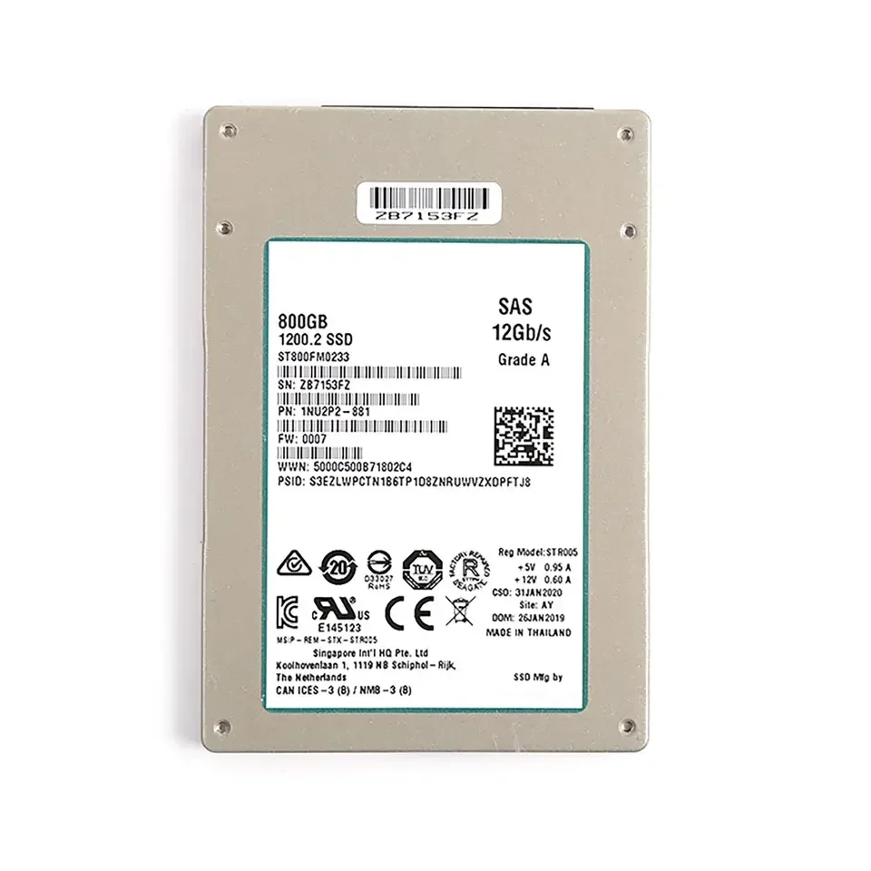 800 GB Solid-State-Laufwerk ST800FM0233 SAS 12 GB 2,5 Zoll SSD