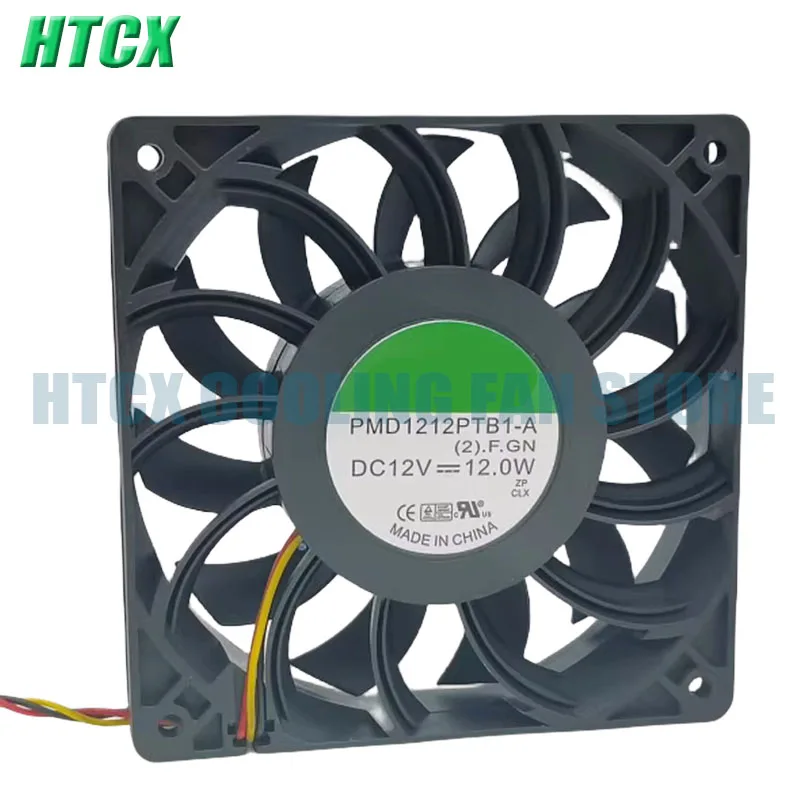 

PMD1212PTB1-A 120*120*25MM DC12V 12.0W 3PINS 150CFM Case Fan Brand New