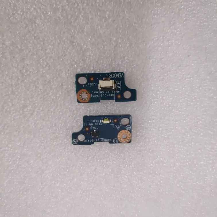 New Laptop LED Light Indicator Small Board LS‑E091P for Dell Latitude 5580 Precision 3520