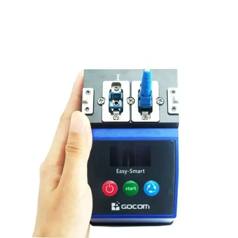 NEU Auf Lager GOCOM Easy Smart M05B FTTH Tragbare SC UPC Stecker Optische Faser Poliermaschine