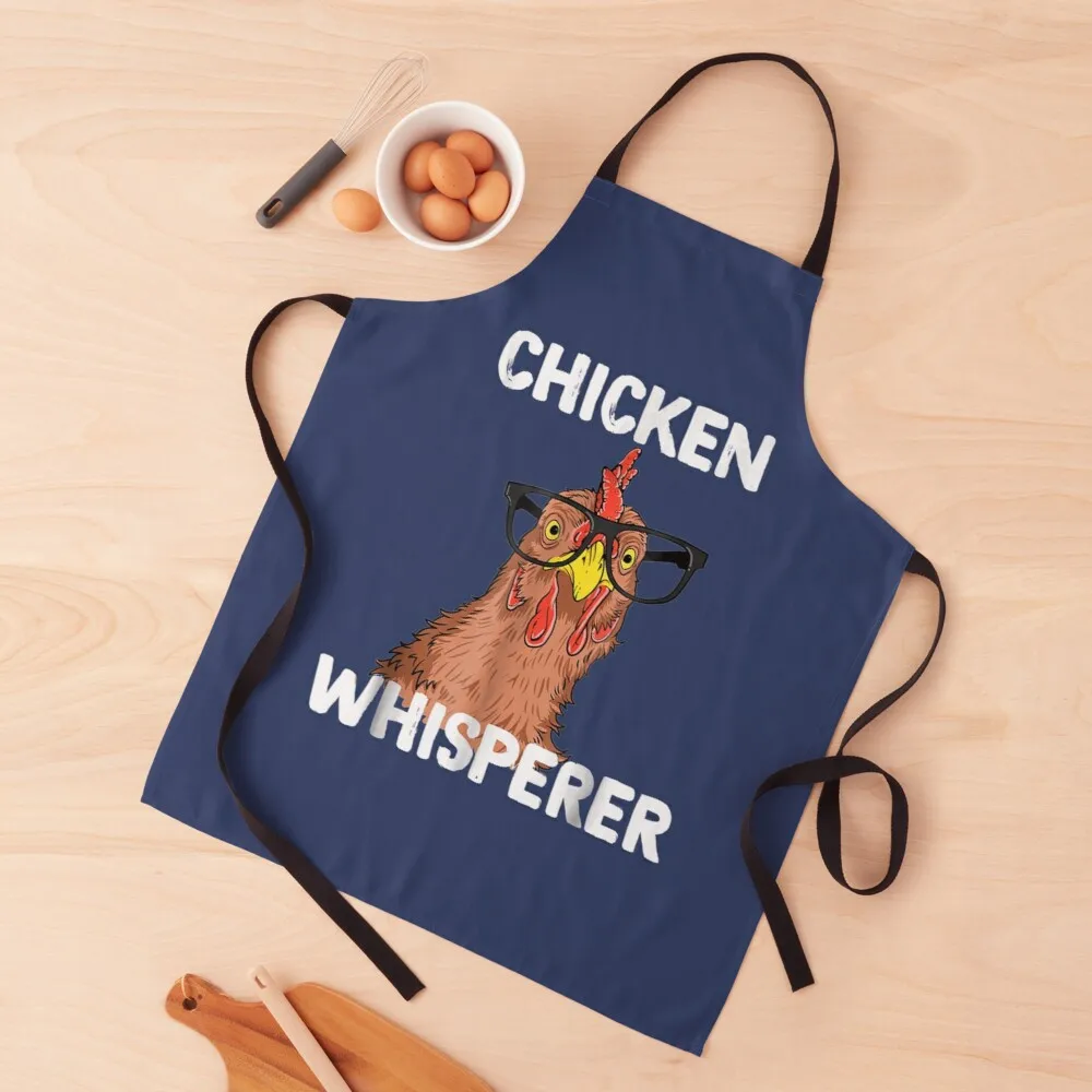 Chicken Whisperer- Funny Chicken Lover Farm Life gifts Apron aprons for women kitchen supplies