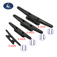 XINXING MARINE 1Pc Nylon Boat Cleats Dock Cleats With 2 Screws for Boat Docks,Kayaks,Marine,Nautical Decor