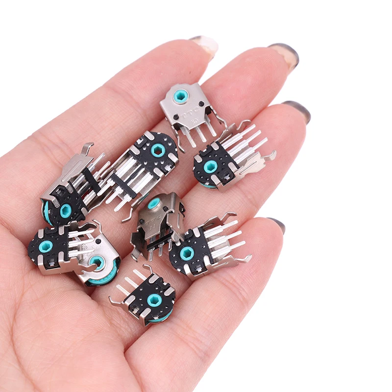 Codificador de roda de mouse ttc, original, altamente preciso, 5mm, 5.5mm, 7mm, 8mm, 9mm, 10mm, 11mm, 12mm, 13mm, núcleo, 2 peças
