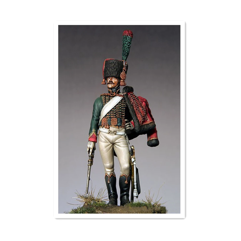 

54mm The Empire of France chasseur 1805