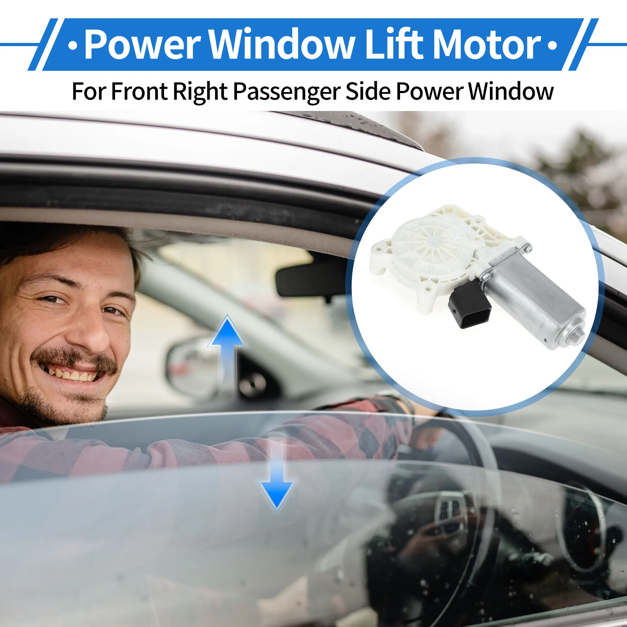 

UXCELL No A0068204742 Подъемный двигатель переднего правого стеклоподъемника для BENZ Vito 06-15