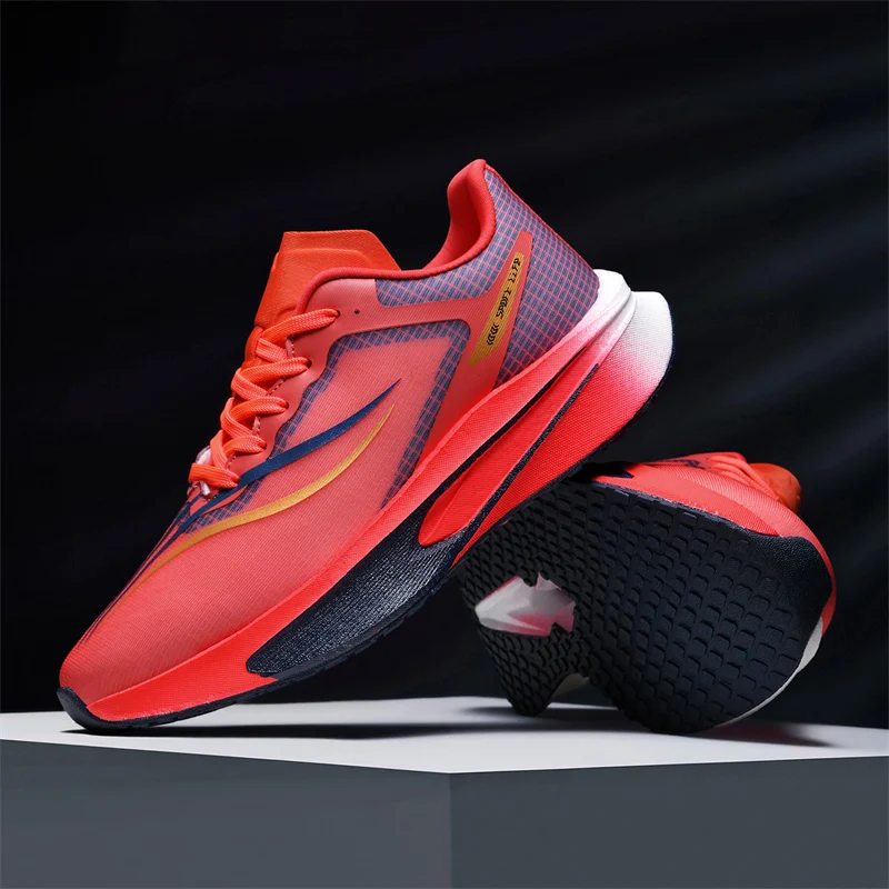 2026 New Men Professional Racing Running Shoes Carbon Plate Cushion Sneakers Breathable Mesh Marathon Sport Trainers For Woman