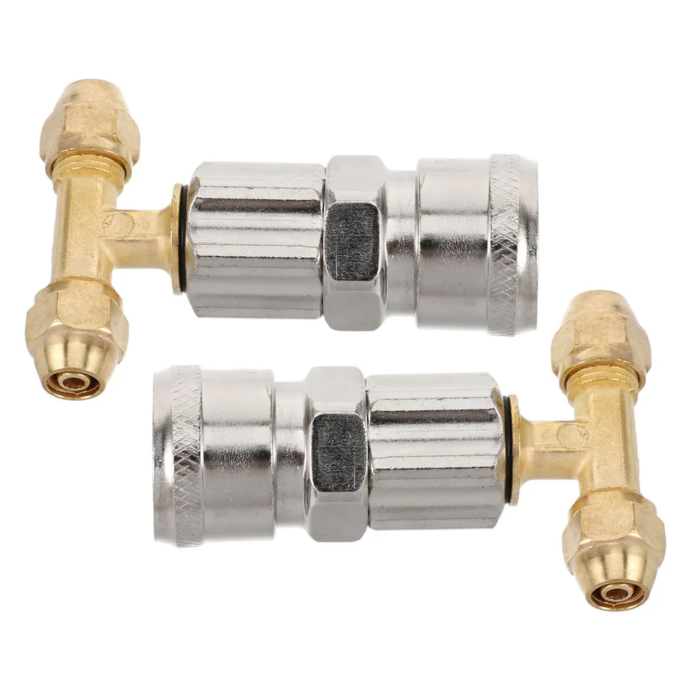 

2pcs Gas Can Spout Replacement Durable Copper Air Valve For Trucks Trailers Fuel Nozzle High Airtightness Safety Spout