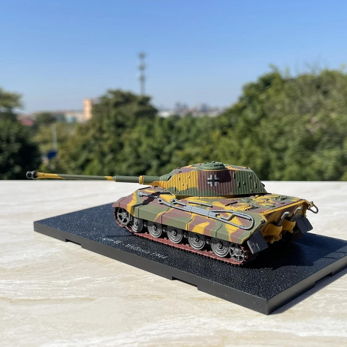 Modelo de aleación de tanque a escala 1:72, juguete coleccionable, regalo, adorno de exhibición de recuerdo