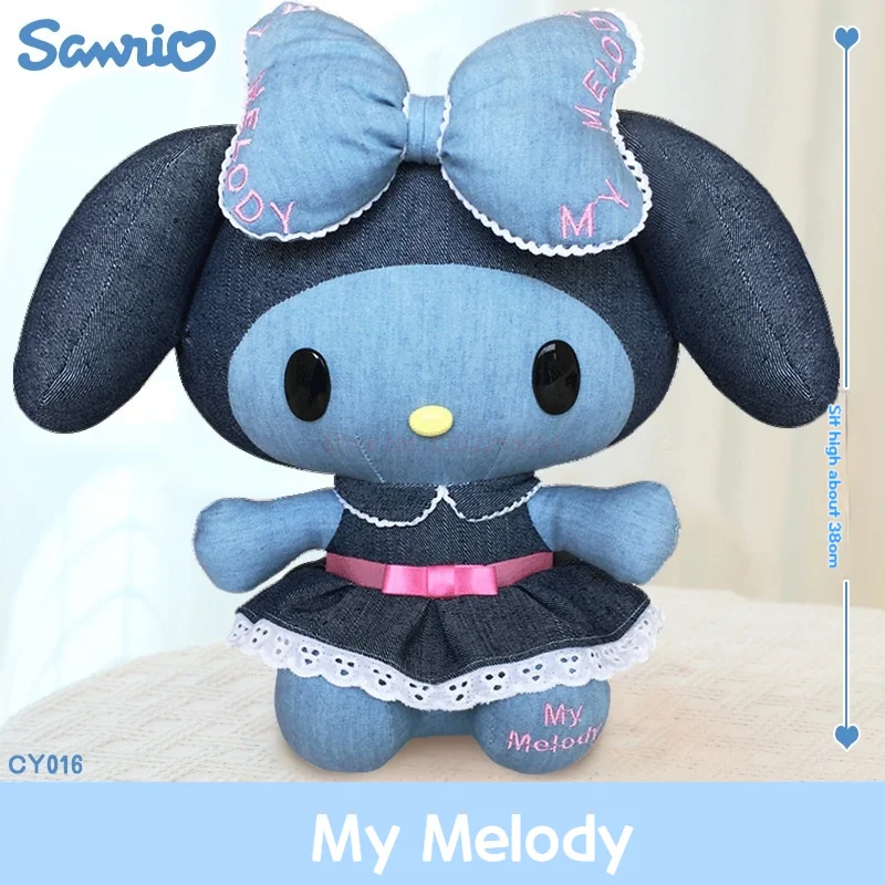 Poupées en peluche Sanurgente Hello Kitty pour enfants, modèle Kuromi My Melody, figurines cancers, jouet en peluche Kawaii, cadeaux de Noël, nouveau