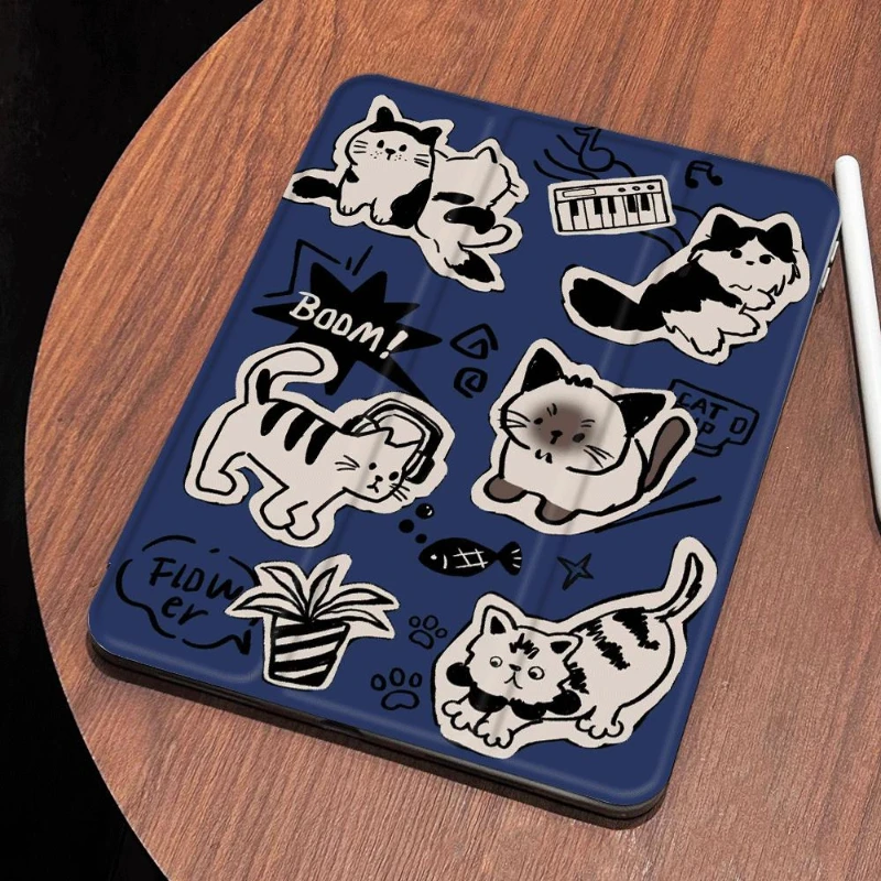 Ipad Tablet Protective Cover for Ipad 10th Generation Case Air 5th 4th 10.9 IPad 10.2 9th 8 7 Generation with Pencil Holder Case