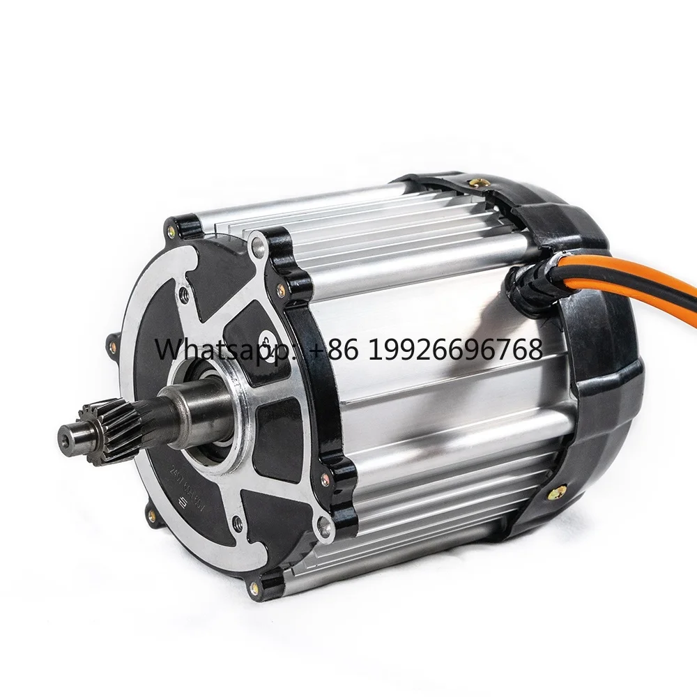 

Электродвигатель постоянного тока 48В 1500Вт, 3300 об/мин, для электрического трицикла