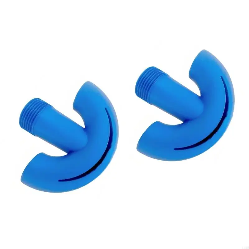 Threaded Swim Pool Fountains Aerator Head 3/4Inch ABS Plastic Nozzle for Pool Return Jet Sprays Setups and Water Feature 4XBB