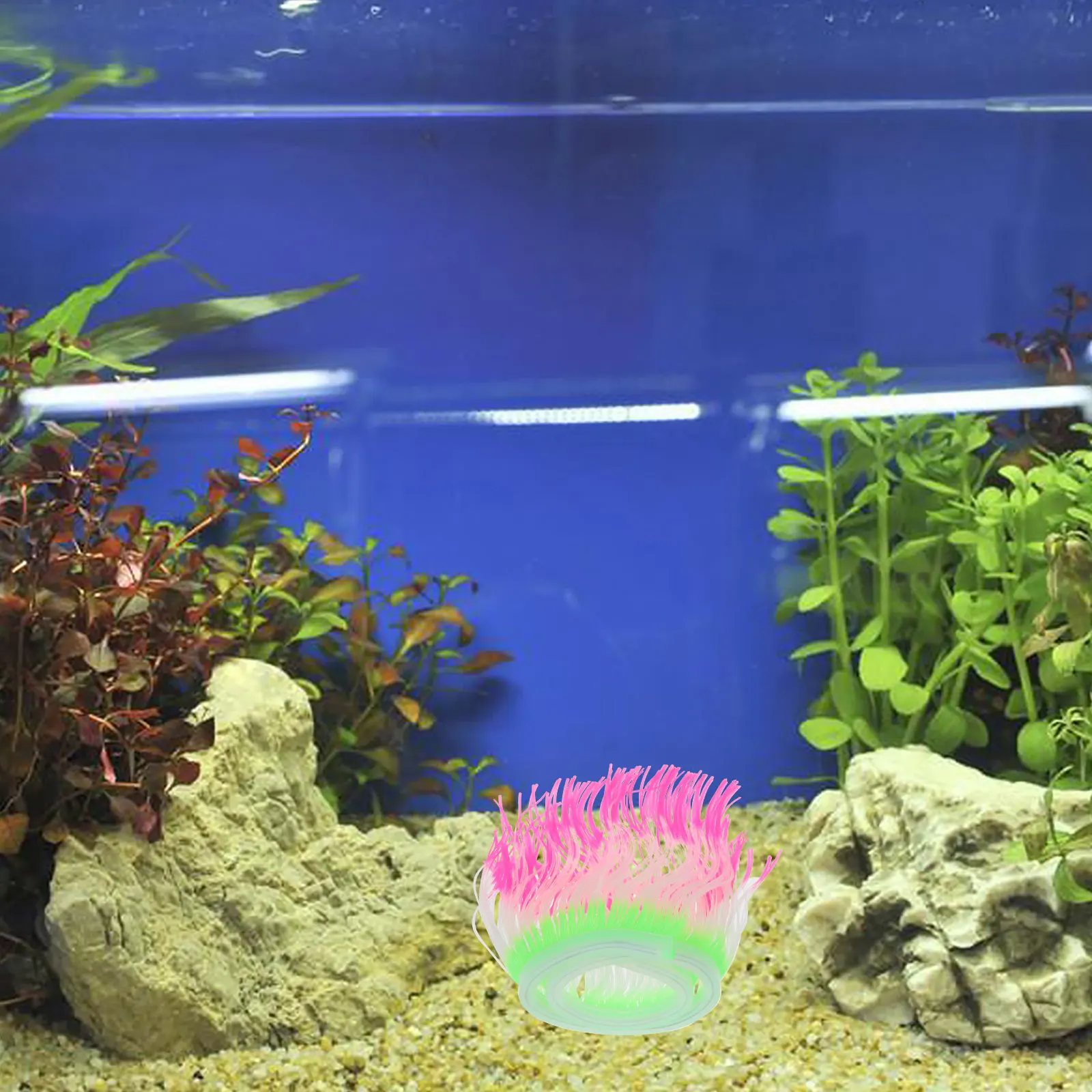 

Coral Clump Decoration Artificial Reef Aquarium Coral Ornament Lifelike Silica Gel Fish Tank Accessory Simulated Decor Vivid