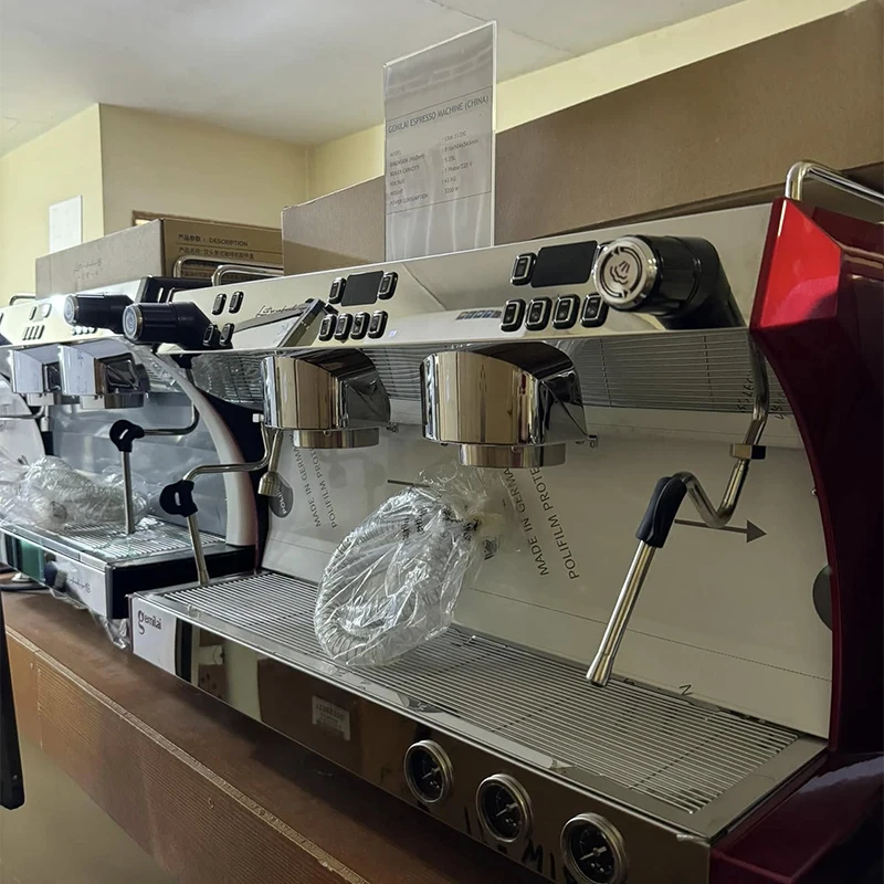 

Multi Automatic Breakfast Espresso 2 Group Wholesale Coffee Machine