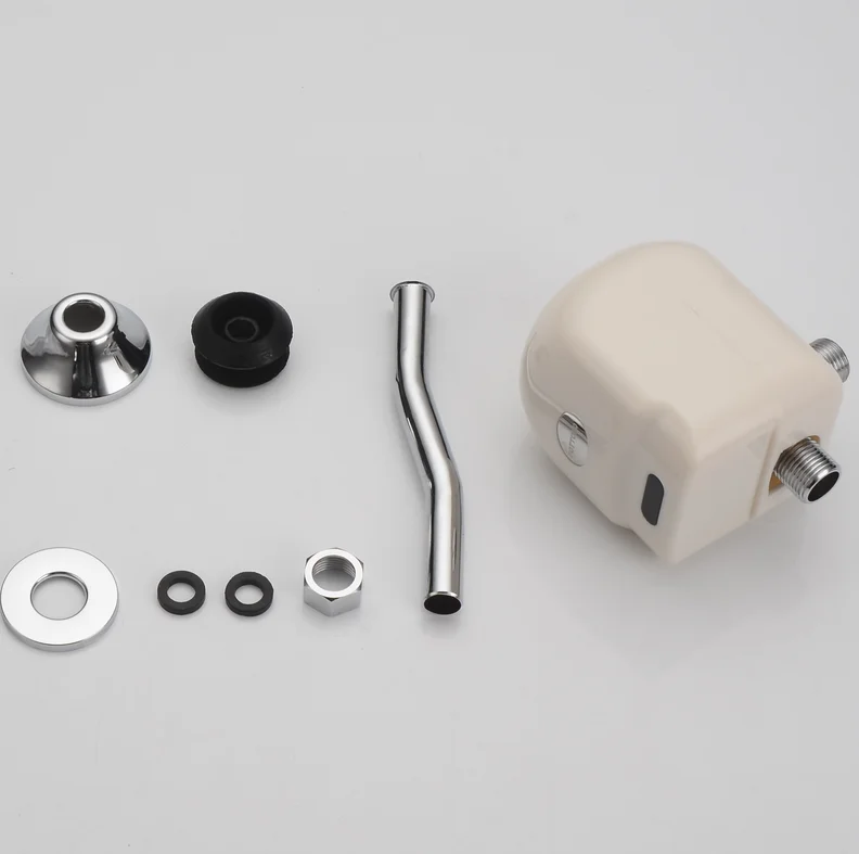 

Urinal Automatic Infrared Induction Flusher, Water Inlet Battery Power Supply After Surface Installation