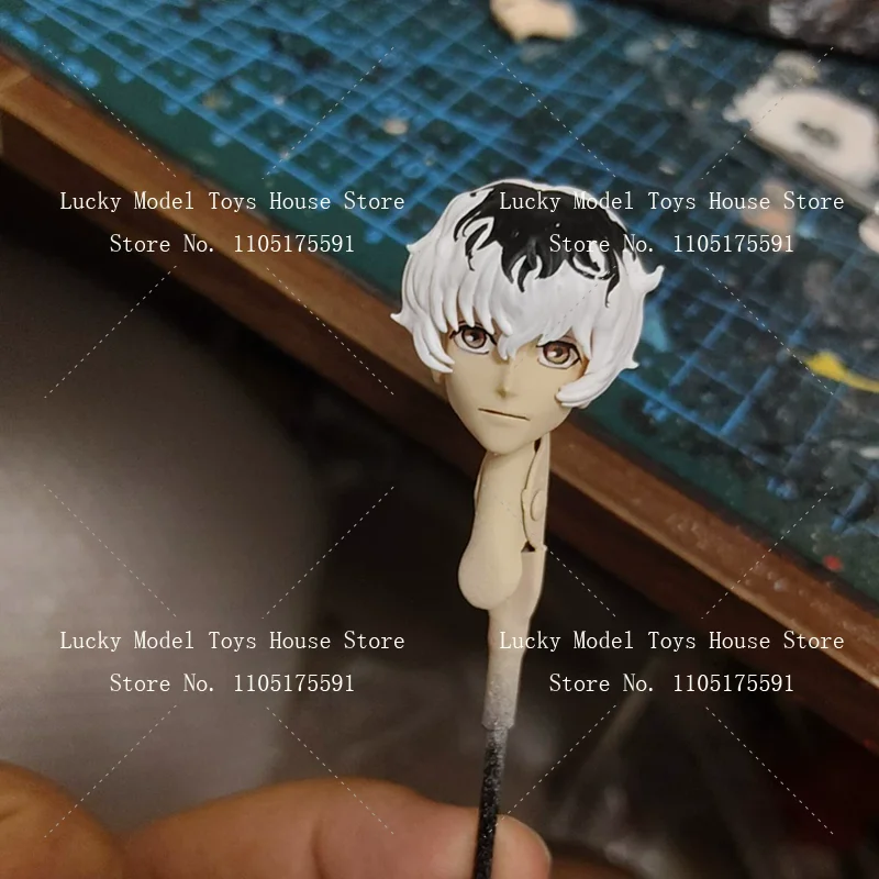 1/12 Zenin Naoya Okkotsu Yuta Kaneki Ken Anime Man Figure Painted Head Sculpt Customization For 6" Shf Vtoys Windtoys Body - view 5