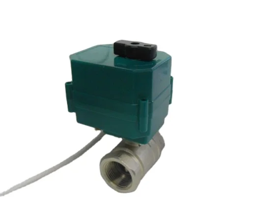 

Шаровой кран с автозакрытием On-off CTF-001 10Нм, нержавеющая сталь 304, DN25, 5В DC, DN50, 24В, моторизованный клапан