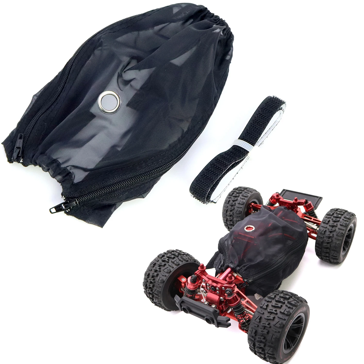 MJX Waterproof Chassis Dirt Dust Cover Zipper-Type Nylon Mesh Protection For MJX 1/14 14301 14302 14303 14209 14210 14211 14212