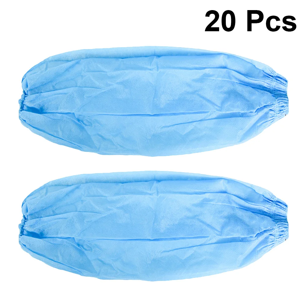 

20 Pcs Disposable Protective Sleeves Environmentally Friendly Cleaning Oil Resistant Easy to Wear Oilproof Arm