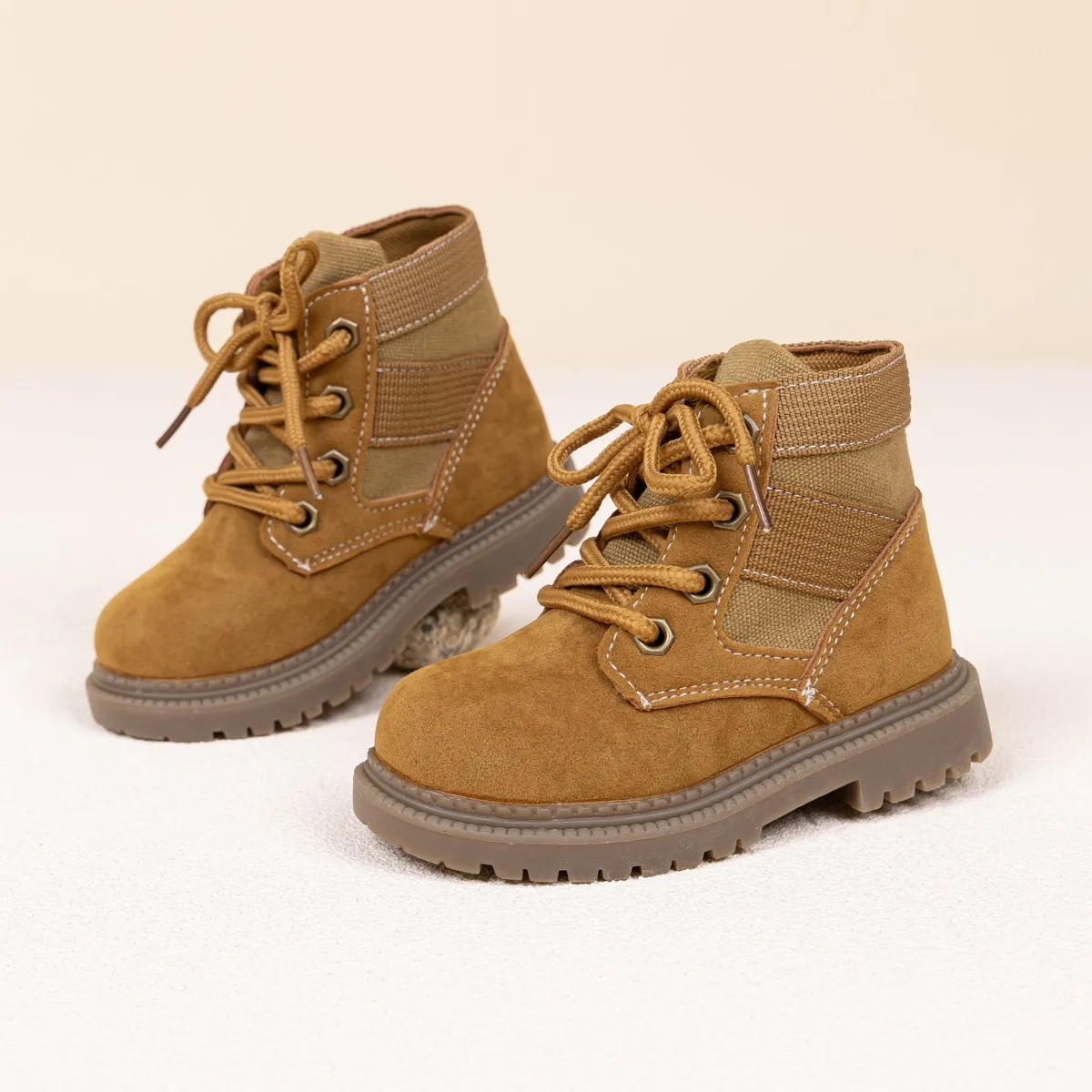 

Boys'/Girls' Boots 2025 Autumn/Winter New Thick Soled Tall Fashion Kid's Leather Boots Comfortable Non-slip Children's Shoes