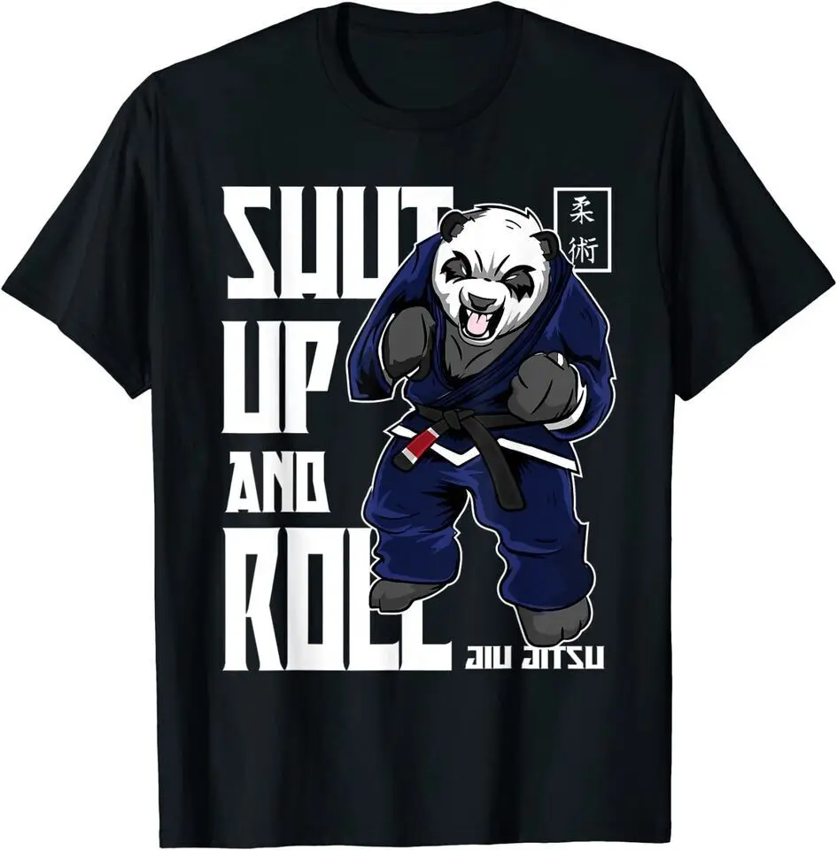 

New Funny Panda BJJ -Brazilian Jiu Jitsu, MMA, BJJ T-Shirt Funny Tee S-5XL