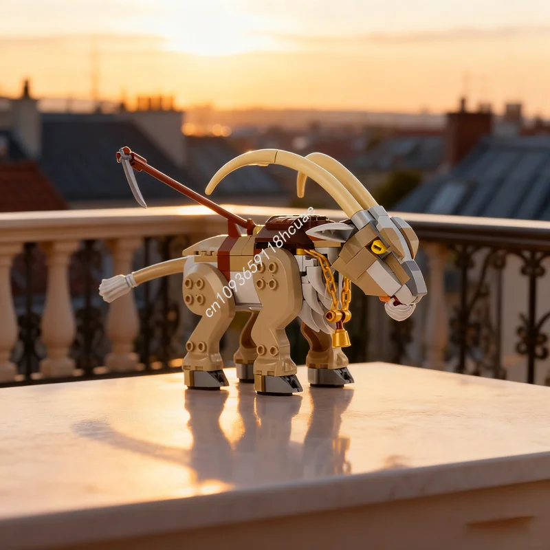 178 個 MOC バトルゴート城モデルビルディングブロック建設おもちゃ組み立てる DIY クリエイティブアイデアクリスマスギフト子供の誕生日