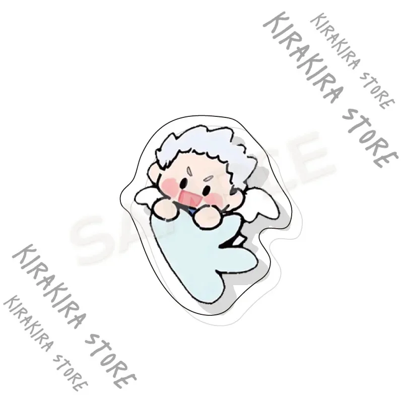 하이큐의 히나타 쇼요!! 수제 스탠딩 피규어 장식 애니메이션 DIY 사쿠사 키유미 코스프레 레터 미니 귀여운 아크릴 시트 30p