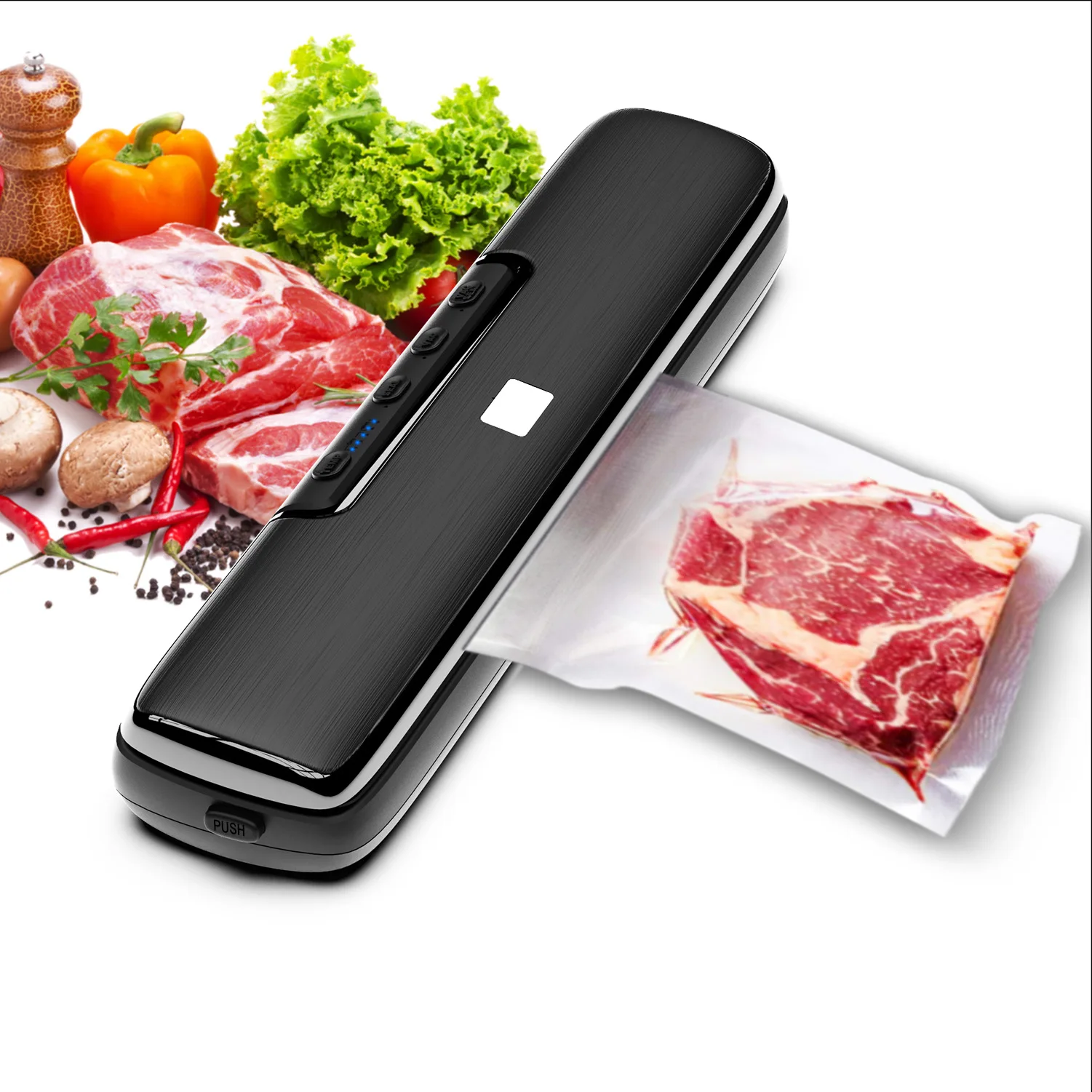 

Sanying Household Factory Price Vacuum Sealer Food Meat Fish Manual Vacuum Packing Machine