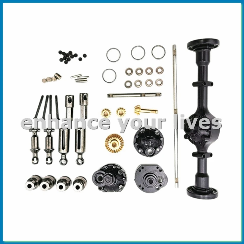 

Средняя мостовая ось, обновленные детали, металлический аксессуар OP для B16 B36, радиоуправляемый автомобиль, игрушки с дистанционным управлением «сделай сам», простая установка-A12I