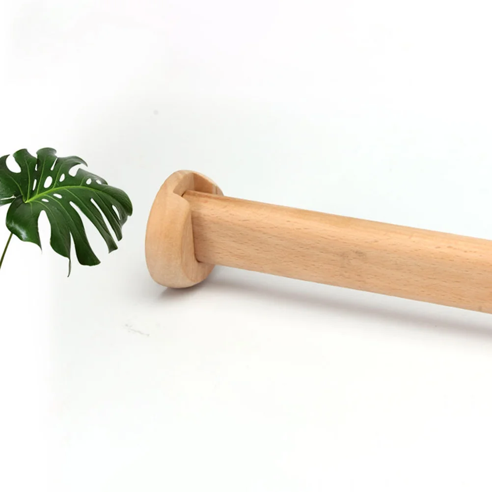 

Wooden Closet Rod Sockets Smooth Thick Non-Deformation Storage-Saving Brackets For Wardrobe Closet Bar Support Bracket