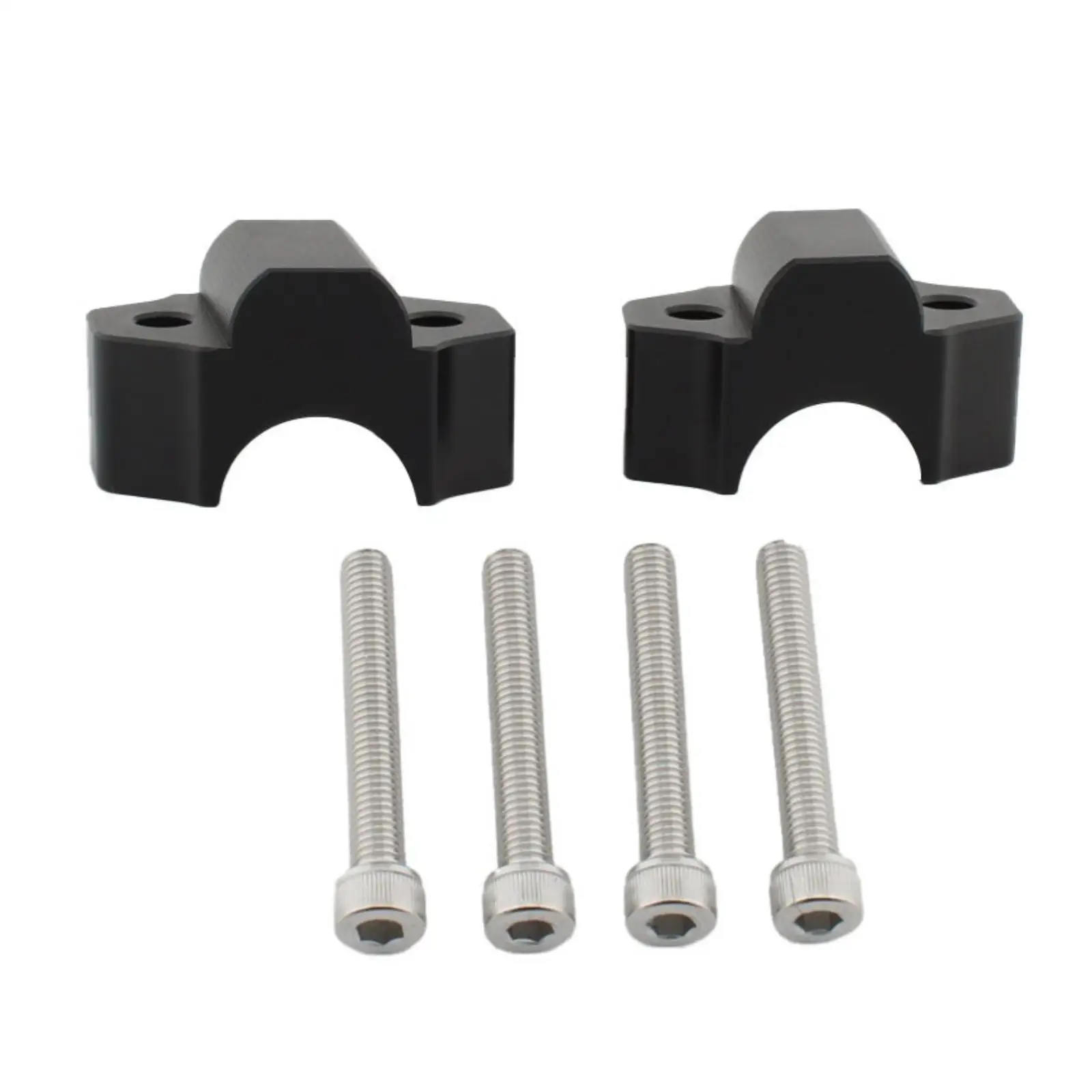 Handlebar Riser Aluminum-Alloy Handlebar Riser with Bolts Sleek