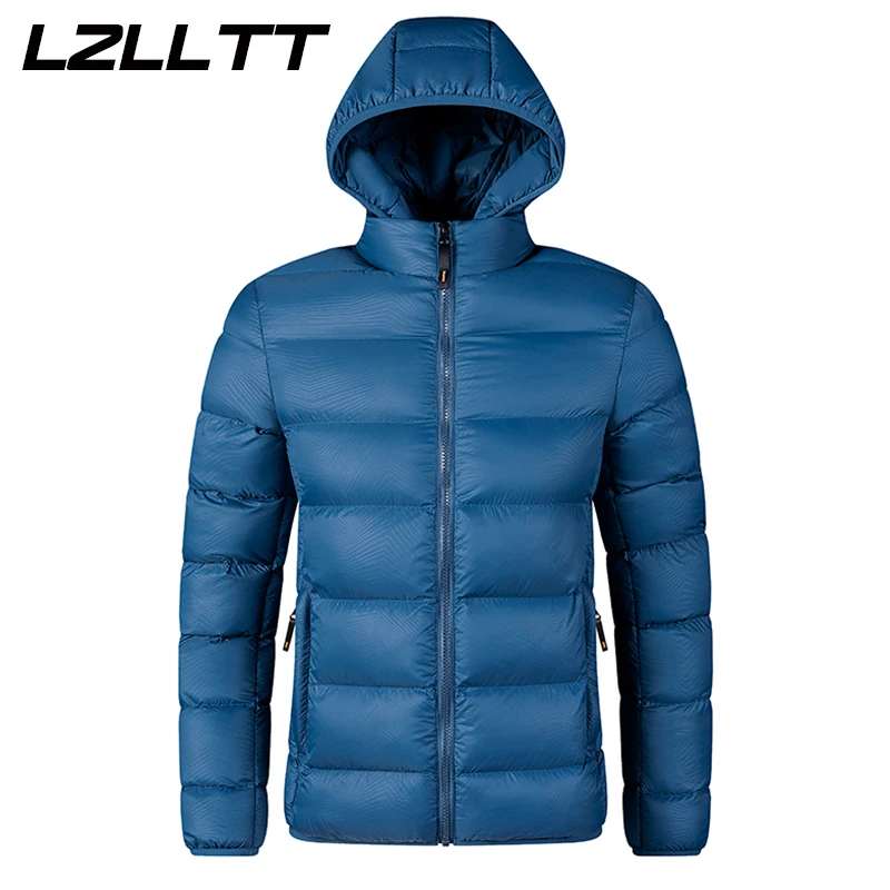 Uomo autunno inverno nuovo spesso caldo parka con cappuccio giacche cappotto uomo Outwear Casual antivento impermeabile cappello staccabile parka uomo