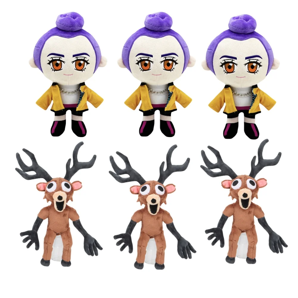 

Rumi Soft Plush Anime Movie KPop Demon Hunters Superstar Kawaii Tiger Doll Lovely Doll Birthday Gift Toys Party Lovely Doll