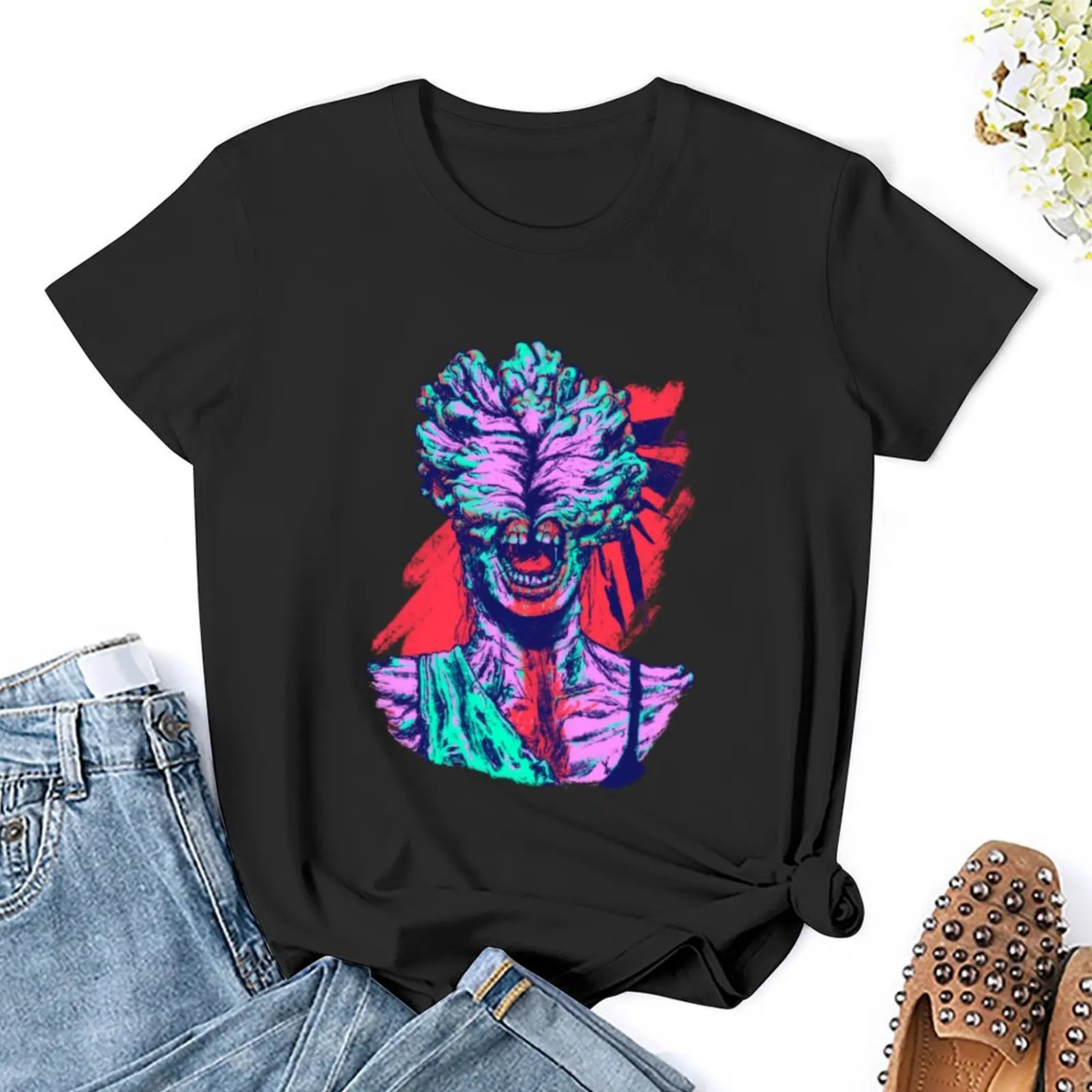 Cordyceps Clicker-Camiseta The Last of Us, ropa de verano, ropa de anime, vestido de camiseta para mujer, talla grande