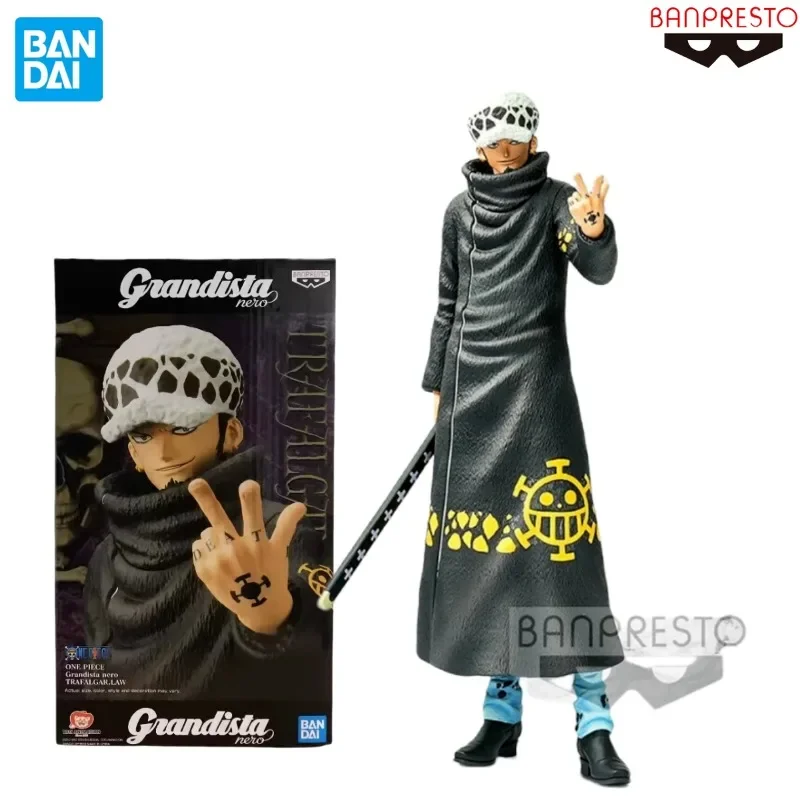 Original Genuine Banpresto One Piece Grandista Nero 26cm Trafalgar Law Anime Figure Figurine Collection Model Doll Toy Gifts