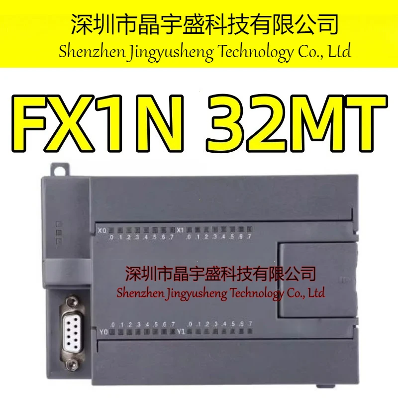 New Original FX1N 32MT 16 Input 16 Transistor Output 24v Plc Controller 4 Channel 100k Pulse Integrated Circuit