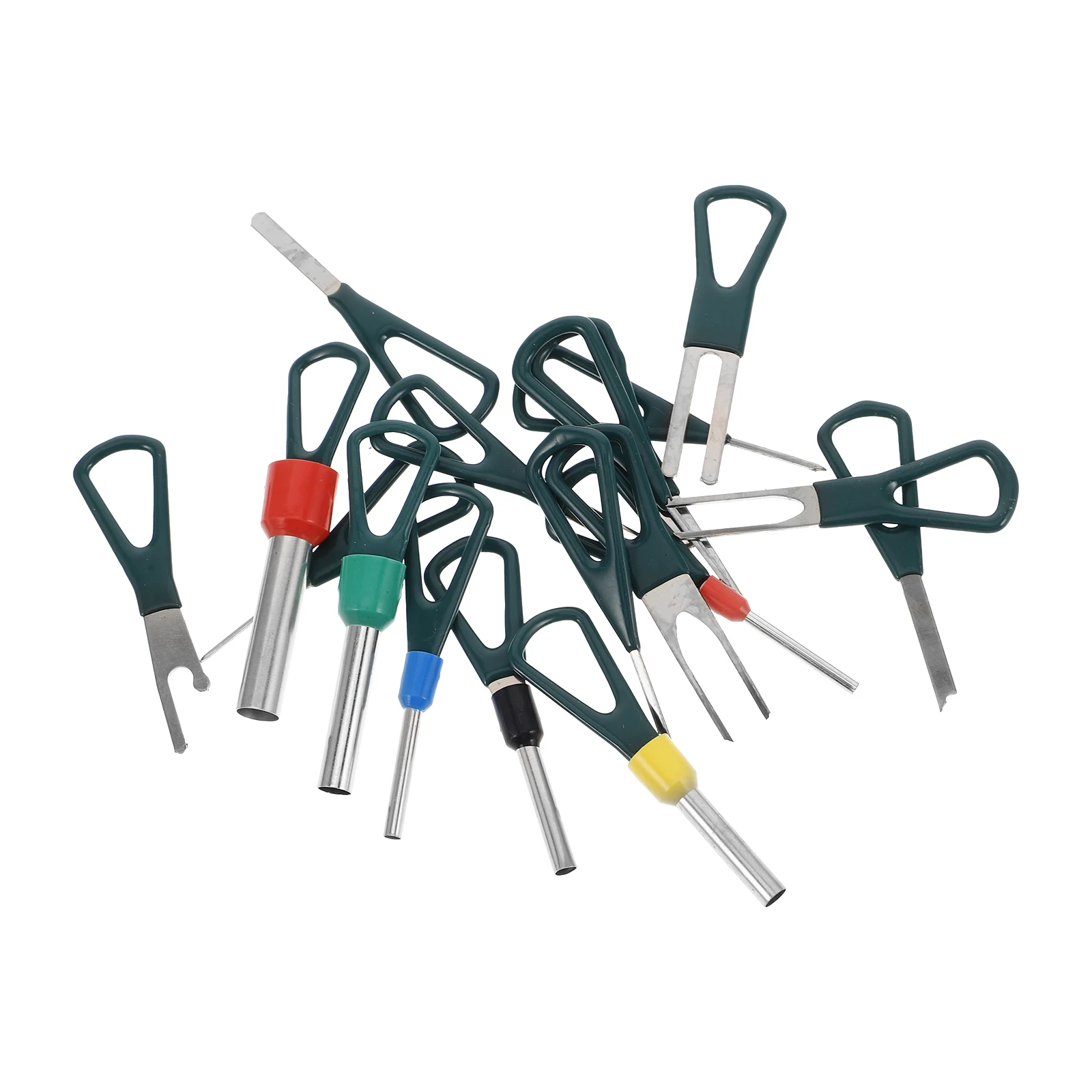 

18Pcs Terminal Removal Tool Kit Wiring Harness Pin Extractor Auto Electrical Connector Depinning Ejector Tool Set