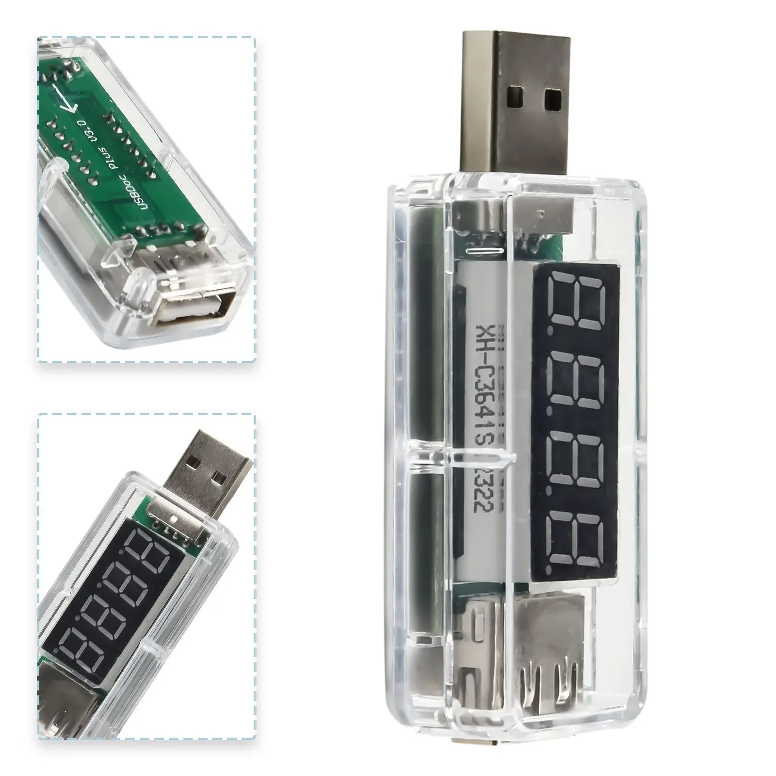 USB Mobile Power Tester Accurate Range High Precision Reliable Performance Measure Voltage and Current of USB Devices