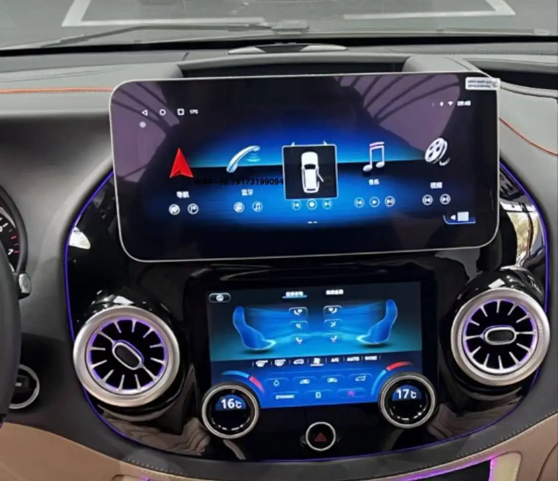 

For Vito 2016-2023 Android Screen Multimedia Player Wireless CarPlay Android Auto Navigation RTS