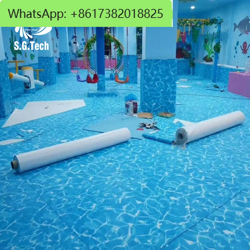 

Supply Swimming Pool Liner Accessories Custom Mosaic Vinyl PVC Pool Liners with Anti-UV