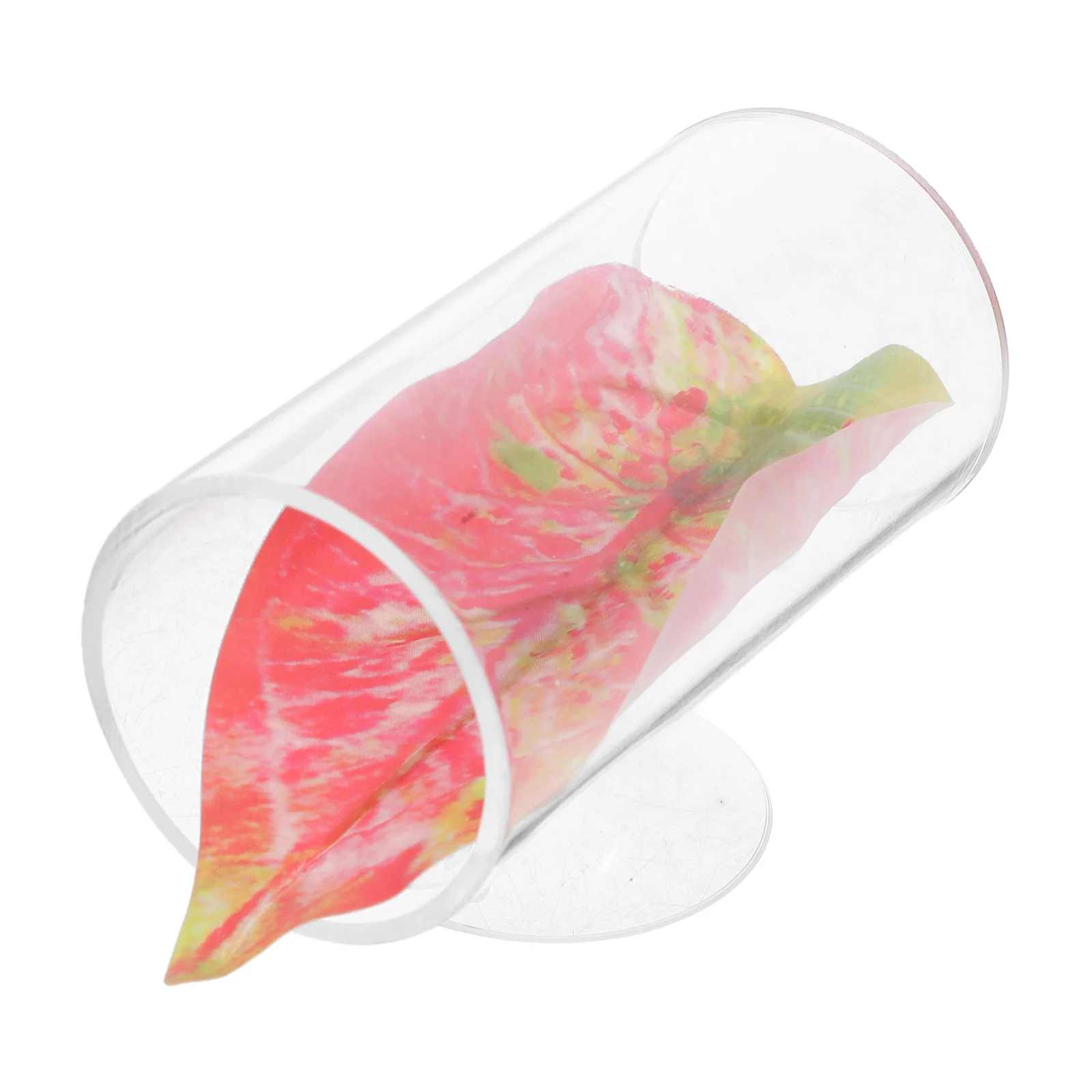 

Betta Hide Cave Acrylic Fish Tank Tunnel Aquarium Accessory Spawning Bed Resting Hideout Fish Tank Decoration Betta Supply