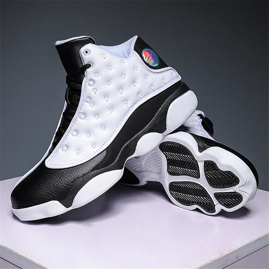 New High Quality Men\'s Sports Basketball Shoes Breathable Non-Slip Sports Shoes Wear Resistant Light Training Shoes Sports Shoes