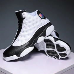 New High Quality Men's Sports Basketball Shoes Breathable Non-Slip Sports Shoes Wear Resistant Light Training Shoes Sports Shoes