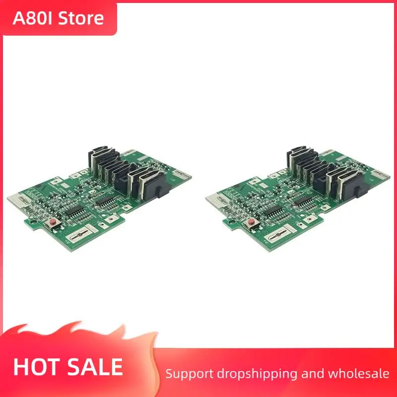 

A80I 2X BSL36A18 Lithium- Battery Protection Board PCB Circuit Board For Hitachi HIKOKI 36V 18V Multivolt MV