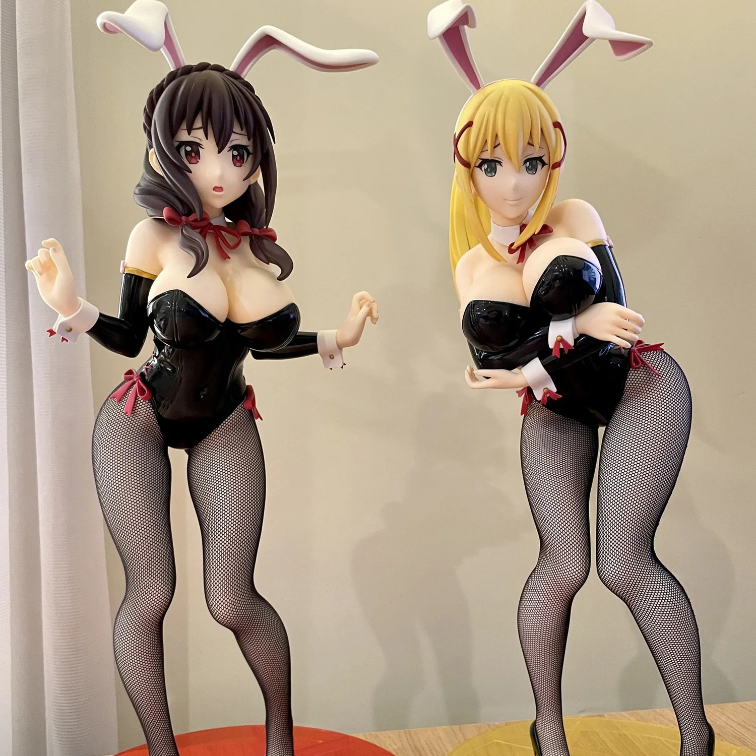 37cm FREEing B-style Yunyun Bunny Ver Scale Cute Bunny Girl Adult Figure Toys PVC Collection Anime Model Toys Doll Friends Gifts